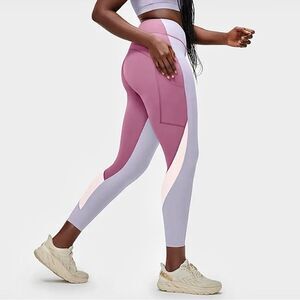 Outdoor Voices Leggings High Waisted Zoom 7/8 Gym Small Workout